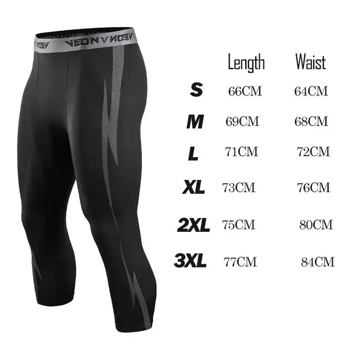 Leggings de musculation athlétique 3/4 compression séchage rapide design moderne pour fitness course à pied et entraînement
