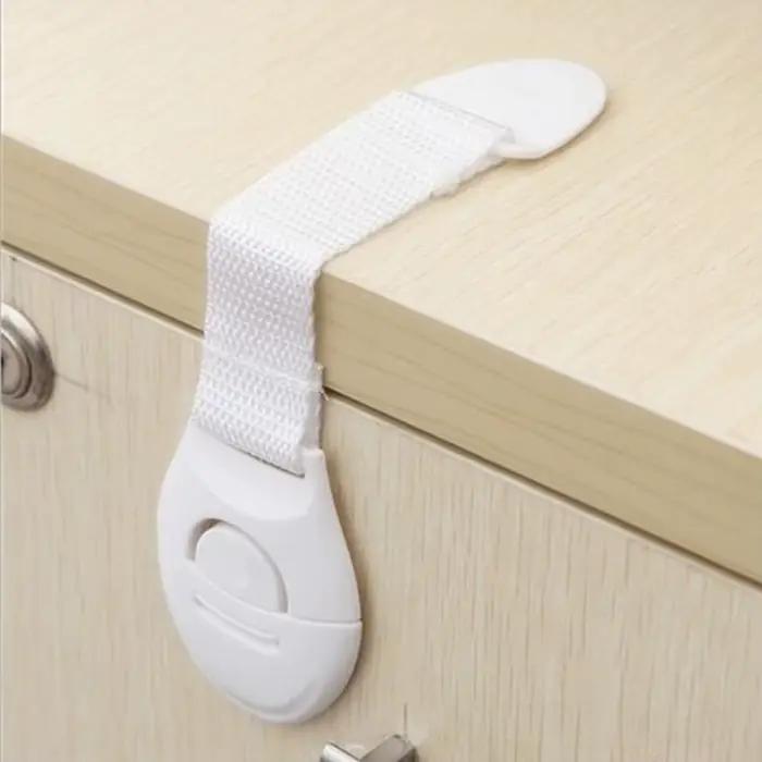 Serrure d'armoire de sécurité pour enfants, 10 pièces, Protection de sécurité pour bébé, serrure de