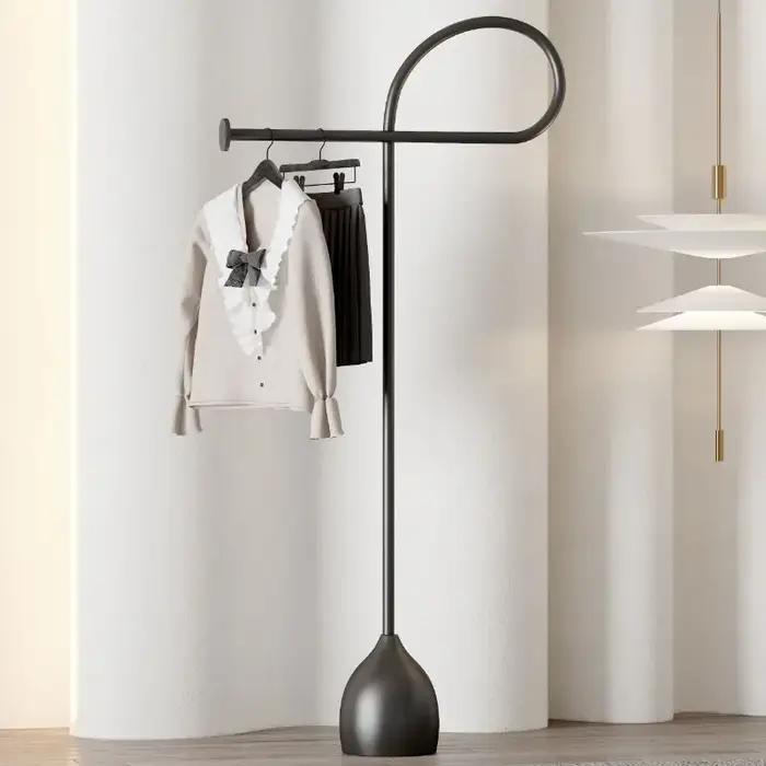 Porte-manteau sur pied Simple, cintre de sol pour Hall d'entrée, rangement de chambre à coucher, sup