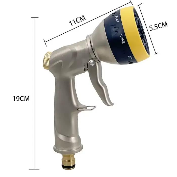 Pistolet à eau de jardin réglable, buse de tuyau d'arrosage, lave-linge à haute pression, outil de n