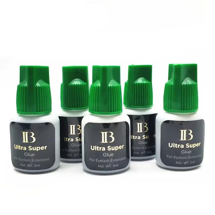 Colle IB Ultra Super originale coréenne pour Extensions de cils, 5ml, professionnelle, capuchon vert