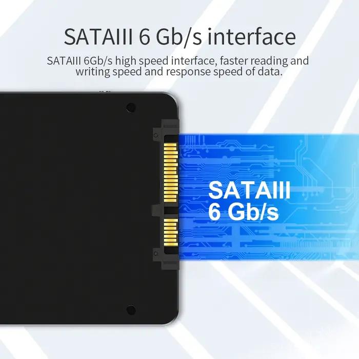 Netac SSD 4 to 2 to 1 to 2.5 pouces SATA3 128 go 256 go 512 go SSD disque dur HDD disque SSD interne