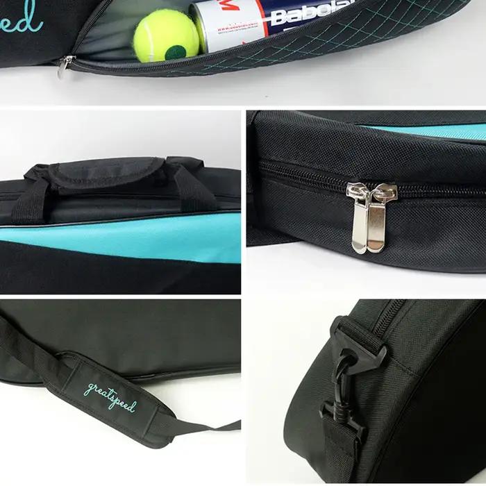 2024 nouveau GREATSPEED 3 pièces Tennis Badminton Raquet sac de sport un sac à bandoulière hommes fe