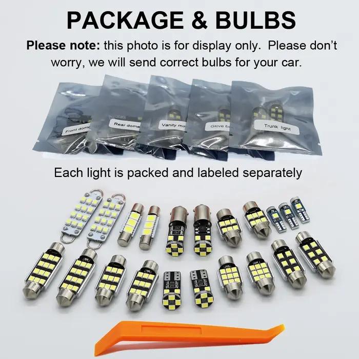 ZITWO – Kit d'éclairage intérieur LED sans erreur, pour Audi A3 S3 8L 8P 8V A4 S4 B5 B6 B7 B8 A5 S5