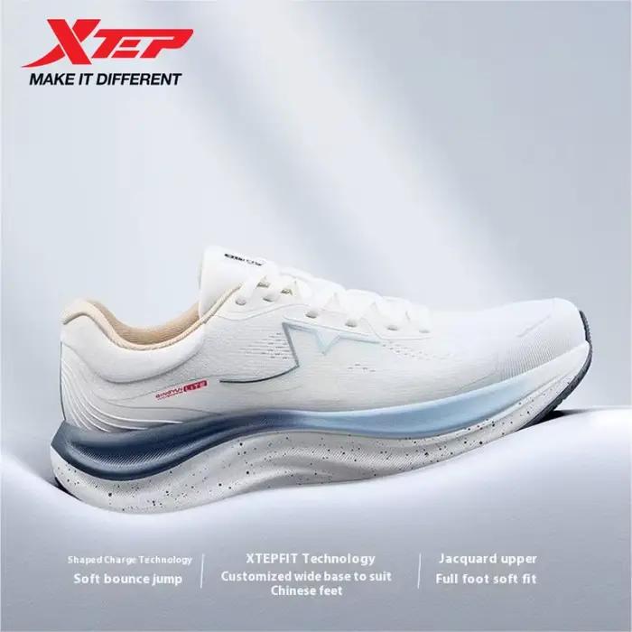 Xtep QINGYUN LITE chaussures de course professionnelles pour hommes 2025 printemps résistant à l'usu