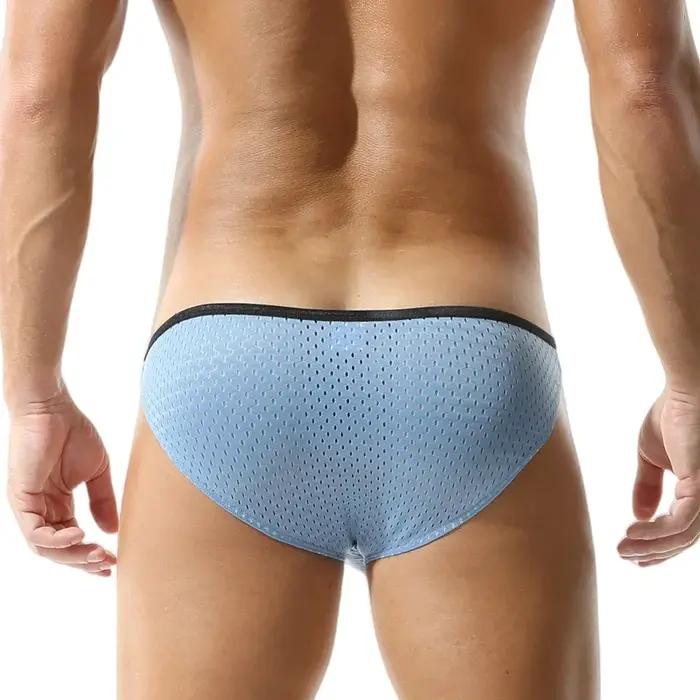 Sous-vêtements pour hommes sexy maille slips respirant doux mâle culottes cuecas calzoncillos u poche lingerie jockstrap pour homme occasions spéciales activités sportives confort quotidien