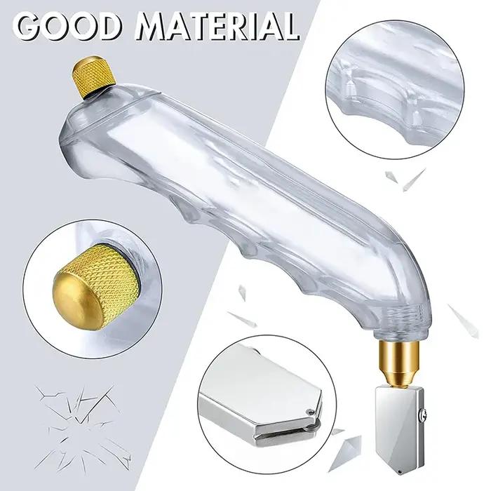 Coupe-verre professionnel de Type pistolet, outil de coupe de carreaux de céramique, coupe-verre lub