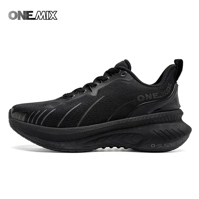 ONEMIX-Chaussures de course en maille respirante pour hommes, baskets de course de base, chaussures