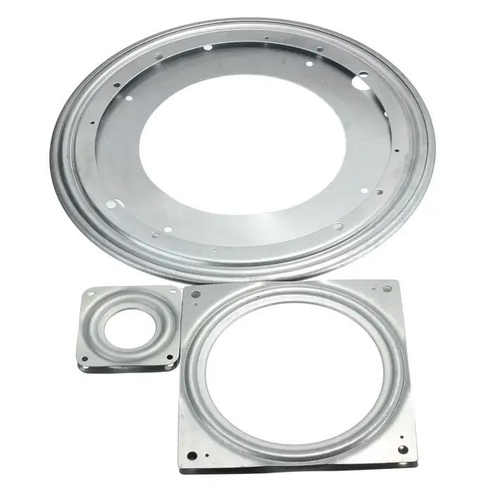 Plateau tournant tournant à roulement en métal lourd de 3 pouces, pour les armoires d'angle, support