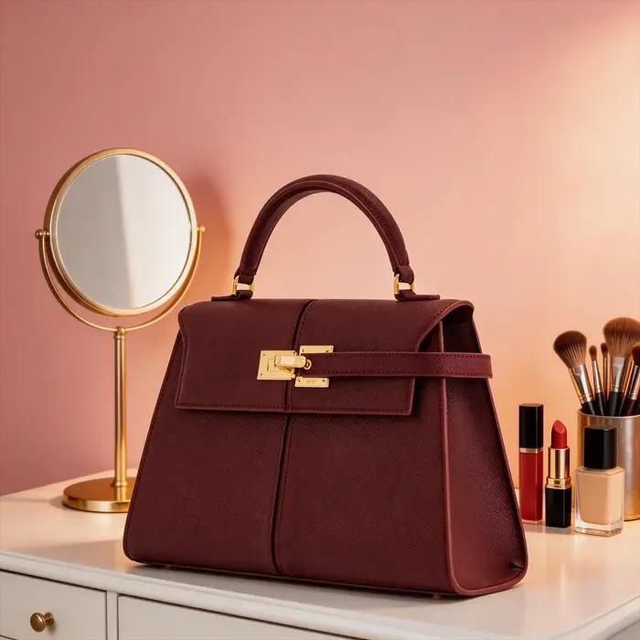 Sac trapézoïdal JW PEI, nouveau style, sac bandoulière en cuir véritable pour femme, design de niche