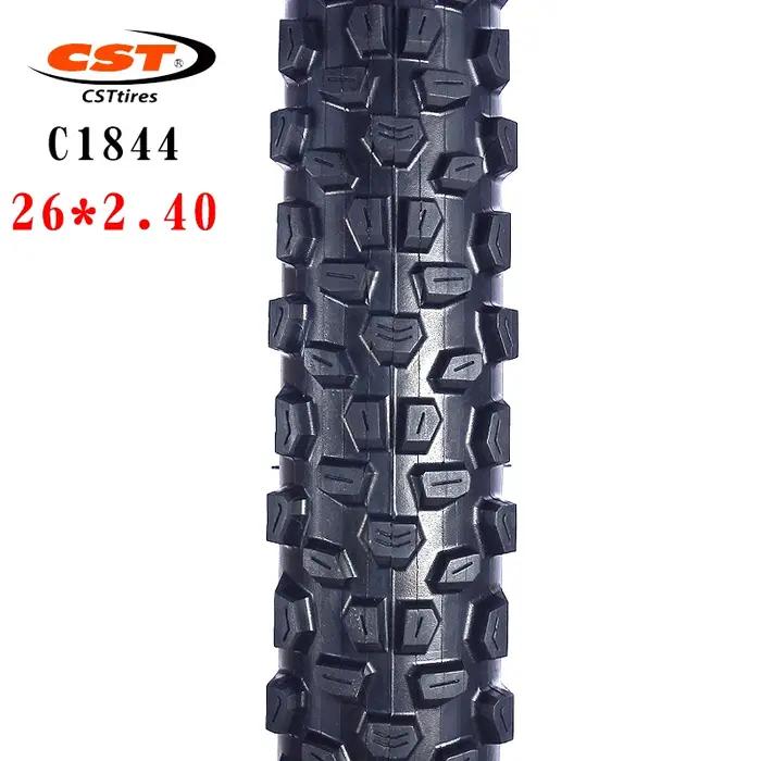 Pneu de vélo de montagne CST ROCK HAWK 26 pouces C1844, fil d'acier, 26*2.40 27.5*2.25, pneu VTT ren