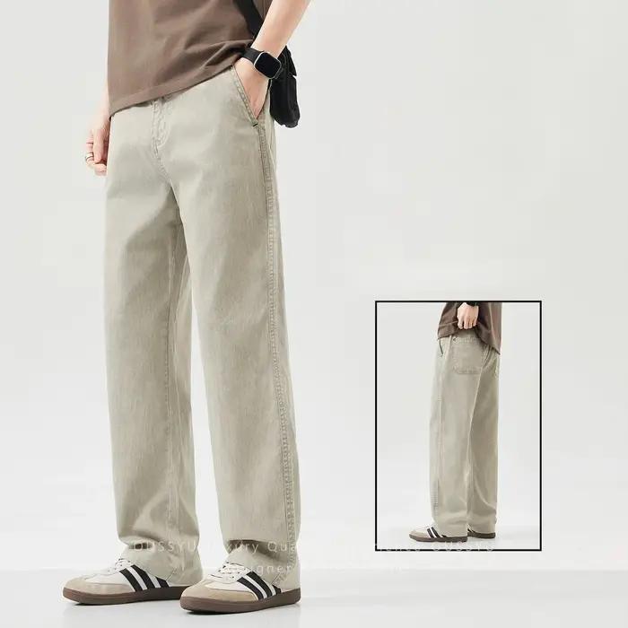 Pantalon d'été de luxe pour homme en Lyocell