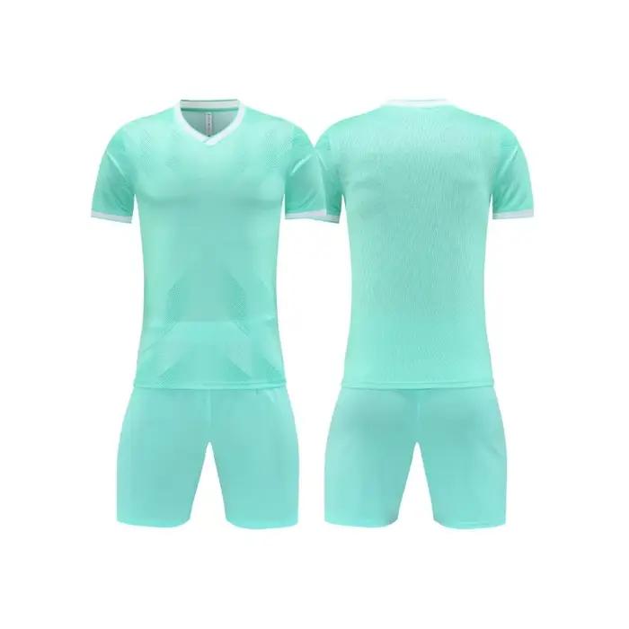 Uniforme football violet jaune personnalisé - Ensemble maillot short entraînement équipe hommes enfants