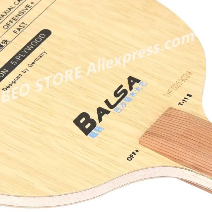 YINHE T11 (Balsa léger carbone) lame de Tennis de Table YINHE T-11 T11S raquette galaxie originale p