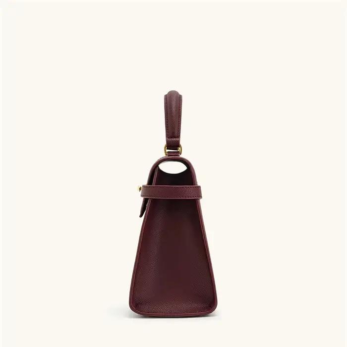 Sac trapézoïdal JW PEI, nouveau style, sac bandoulière en cuir véritable pour femme, design de niche
