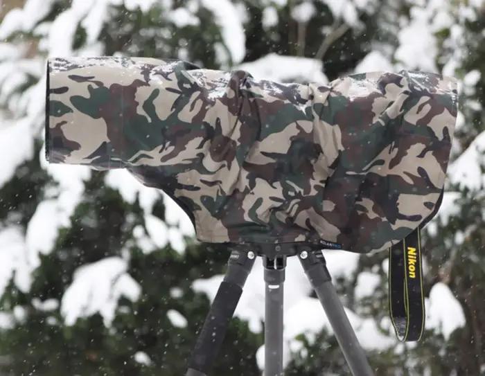 ROLANPRO XS housse de pluie imperméable pour Canon RF 100-500mm pour Sony 100-400mm manteau de pluie