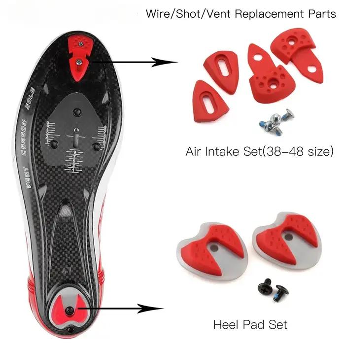 WIRE SHOT – chaussures de verrouillage pour vélo de route, crampons de rechange transparents pour la