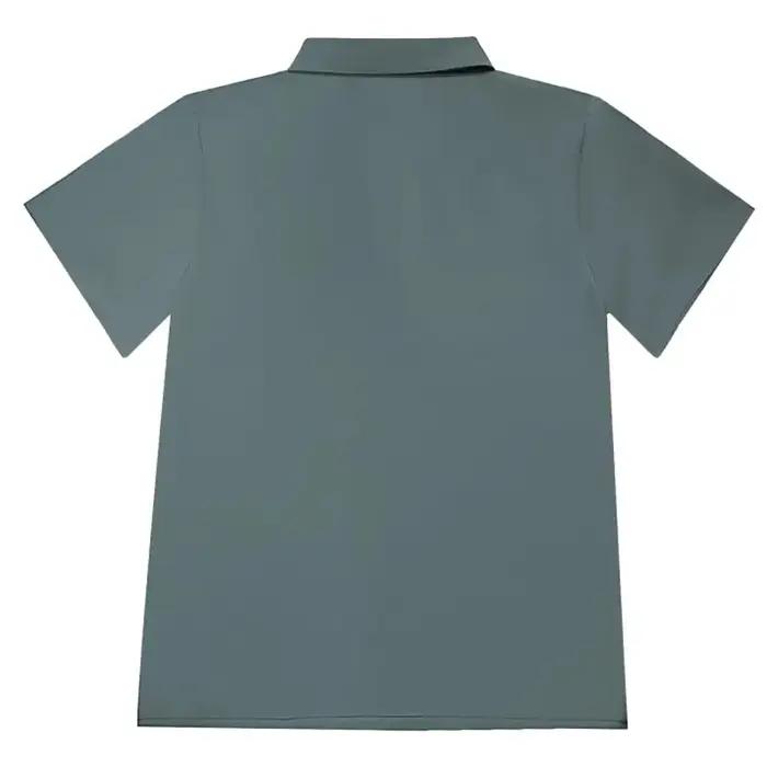 Li-Ning – POLO d'entraînement pour hommes, 100% coton, coupe ample, respirant et confortable, T-shir