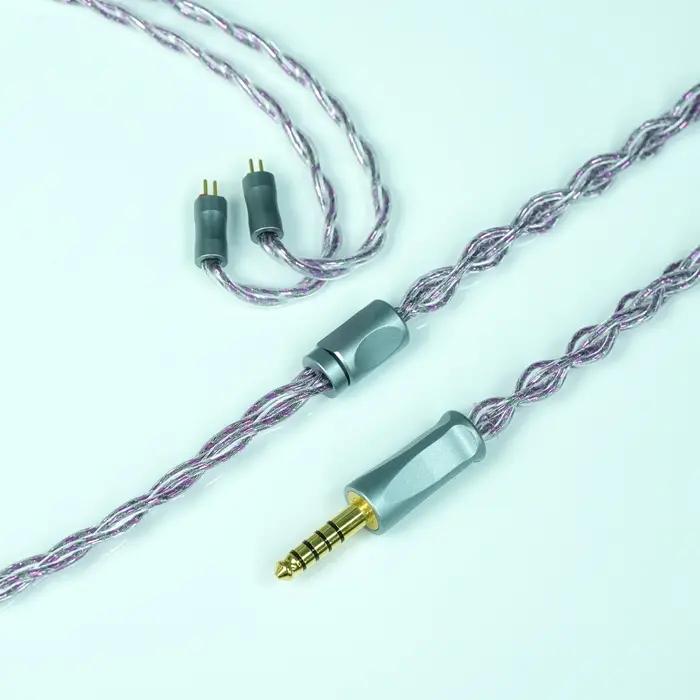 Câble B fiable, graphène immergé dans l'huile de haute pureté, câble IEM MMCX 0.78mm 2 broches 3.5mm