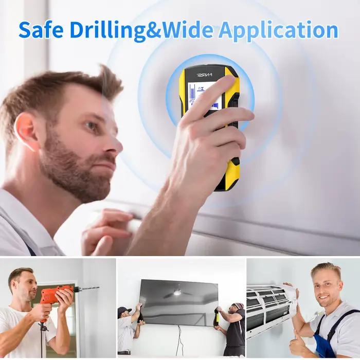 FNIRSI Détecteur de métaux WD-02 WD-01 Détecteur mural multifonction Décoration fierté Positionnemen
