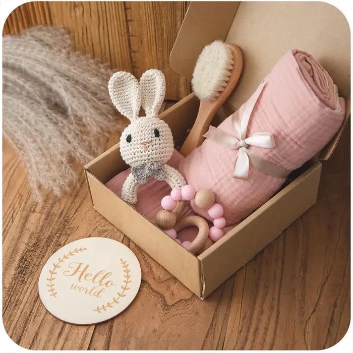 Ensemble de jouets de bain pour enfants, 1 ensemble d'emmaillotage, enroulé, jalons, brosse, Bracele