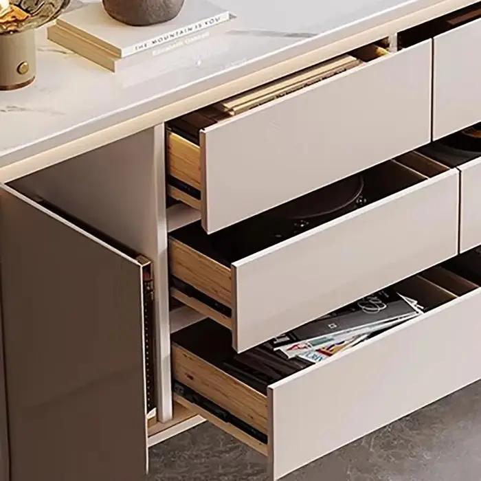 Armoires simples peu encombrantes, rangement Portable pour salon, vitrine moderne et tendance, meubl