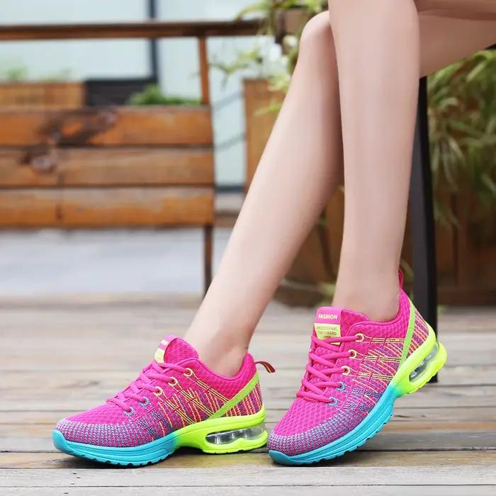 Femmes chaussures de Sport en plein air de haute qualité chaussures de course respirant athlétisme b