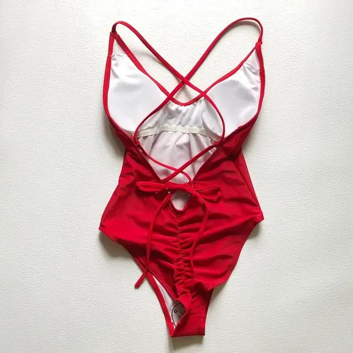 Maillot de bain une pièce femme JAMAICA sexy rembourré 2025 pour plage et piscine