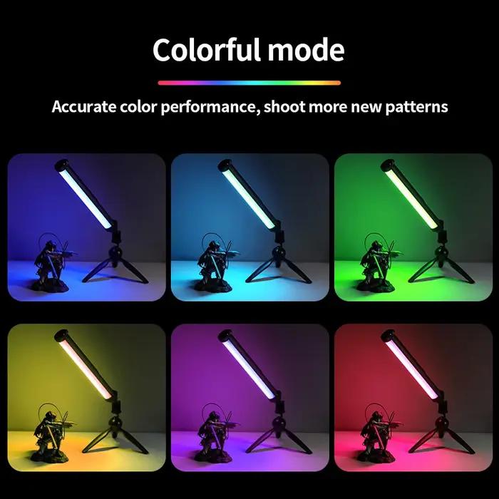 Soonpho P13 RGB Led bâton de lumière vidéo avec trépied 2500K-8500K CRI 95 + Studio de photographie