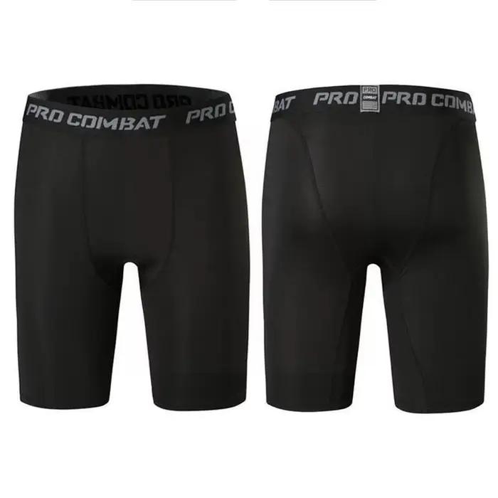 Leggings de sport élastiques pour hommes, collants de fitness, séchage rapide, taille plus, pantalon