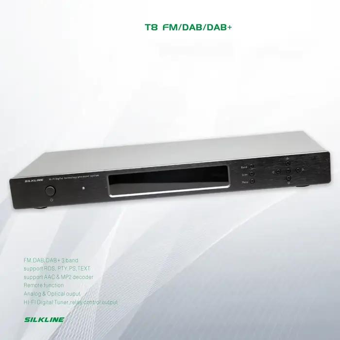 Tuner numérique HiFi double fréquence FM/DAB, tête de Radio, sortie optique haute sensibilité, 220V,