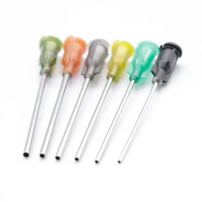 Aiguille de distribution de 14G-30G 38mm, aiguille de distribution de 1.5 pouces utilisée pour rempl