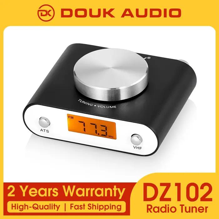 Douk Audio-Mini Radio FM Transistor Universel, Recherche Manuelle ou existent avec Écran d'Affichage