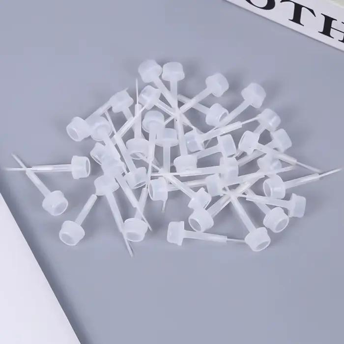 Brosse de remplacement pour vernis à ongles, 20 pièces, détails de dessin, brosse pour Gel liquide,