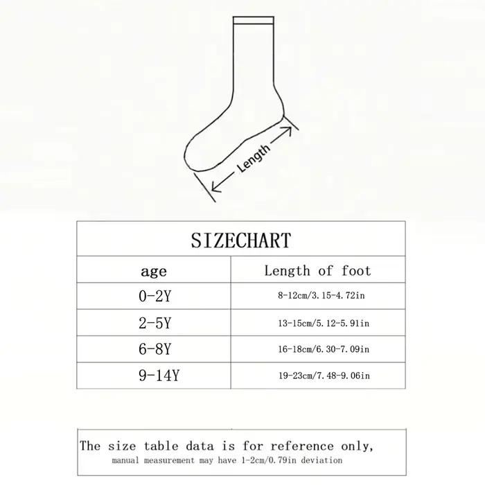 5 paires de chaussettes pour enfants, chaussettes d'automne et d'hiver pour garçons, chaussettes pol
