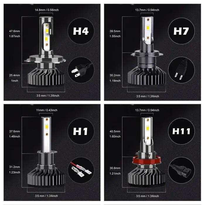 Phare de voiture CSP 32000LM 160W H4 LED H7 Canbus H1 H3 H8 H11 9005 9006 9007 880 8000K 6000K, phar