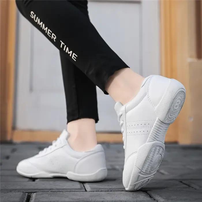 BAXINIER filles chaussures de joie pour femmes blanc Cheerleading danse baskets jeunesse Shool chaus