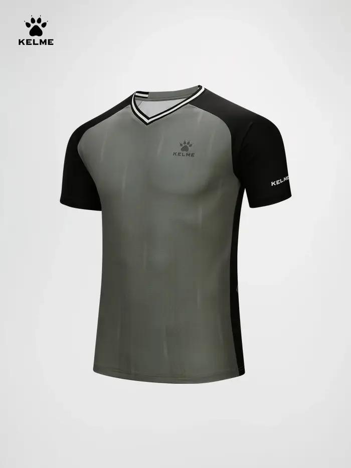 Uniforme arbitre football Kelme personnalisé professionnel - Vêtement respirant manches courtes