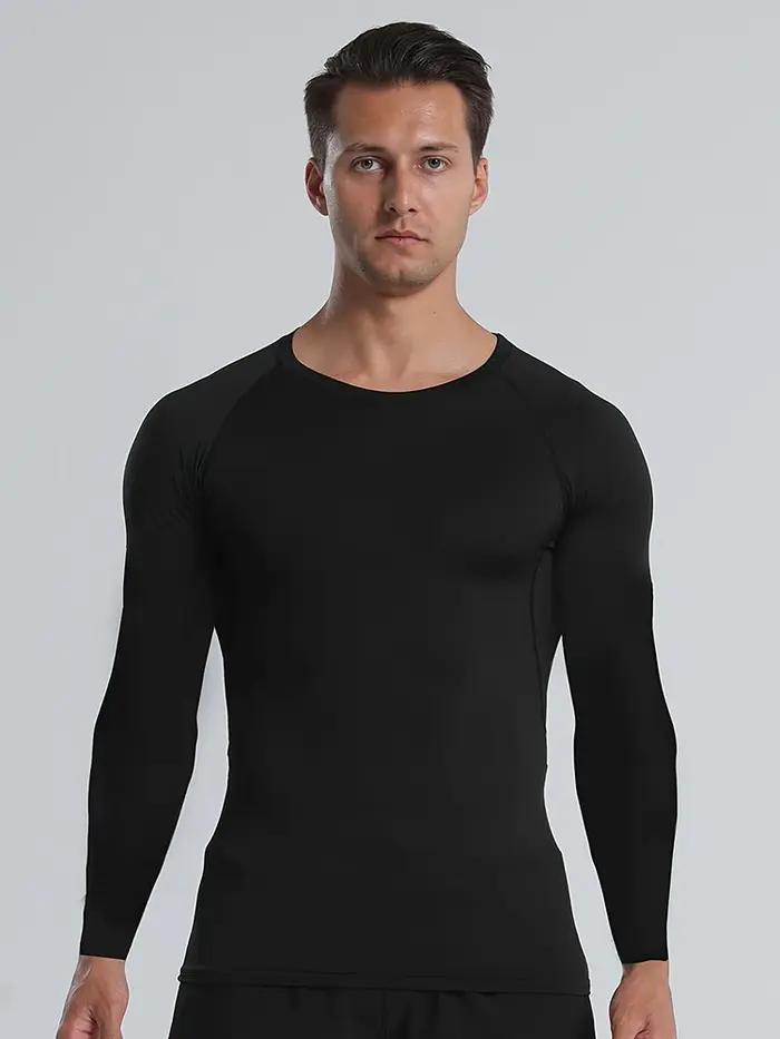 Restez actif et confortable avec des chemises de compression pour hommes – Hauts d'entraînement athl