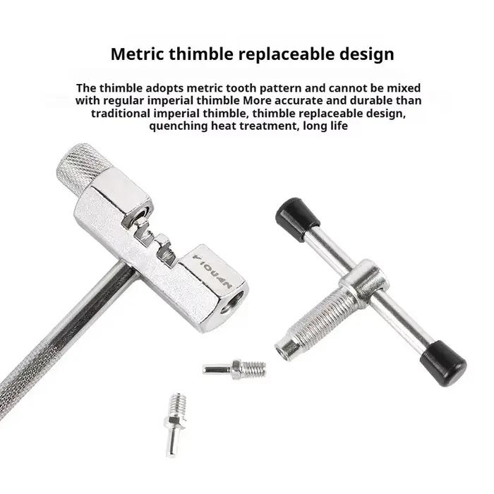 Kit complet d'outils de réparation de vélos pour VTT et vélos de route démanteau pignon coupe chaîne extracteur manivelle clef rayons