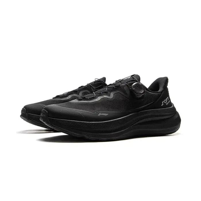 Chaussures de marche Li-Ning SOFT GO MAX 2 unisexes - Talon épais COMFOAM élégantes décontractées