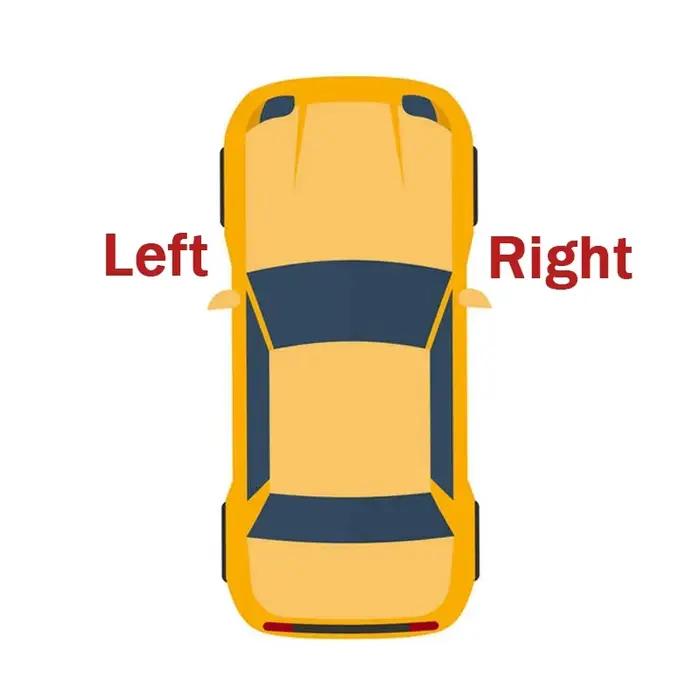 Rétroviseur latéral R-AUTO Clignotant LED Aile de porte Rétroviseur Voyant pour TOYOTA COROLLA AURIS