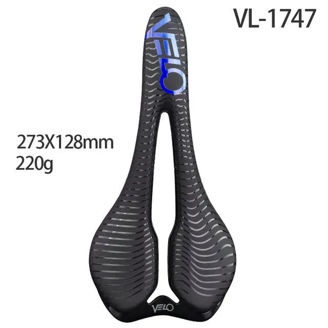 Velo-Selle légère de vélo de route 1776/1747, siège confortable en alliage de gel Ti pour la course,