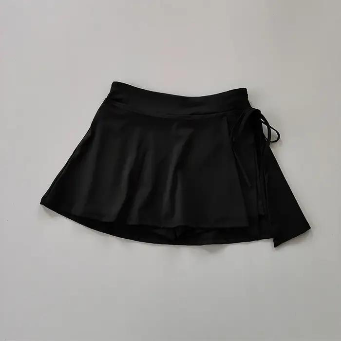 Jupe sport yoga tennis badminton pantalon demi-corps séchage rapide poche fendue côté