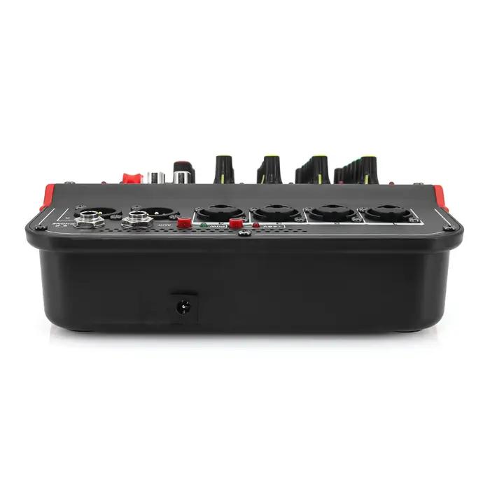 Mélangeur Audio à 6 canaux, pour conférence en plein air, USB, processeur Audio de réverbération com