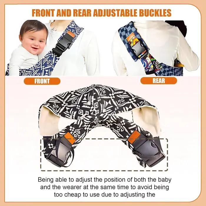 Porte-bébé porte-bébé pour tout-petits, nouvelle écharpe Portable et légère, siège de hanche antidér