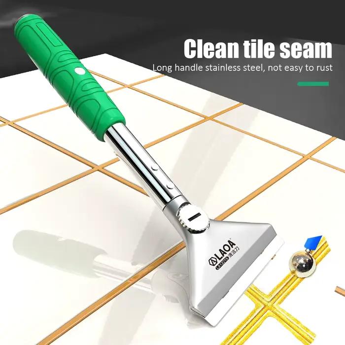 LAOA Spatule de nettoyage multifonctionnelle pour verre, carrelage, colle, autocollants et peinture