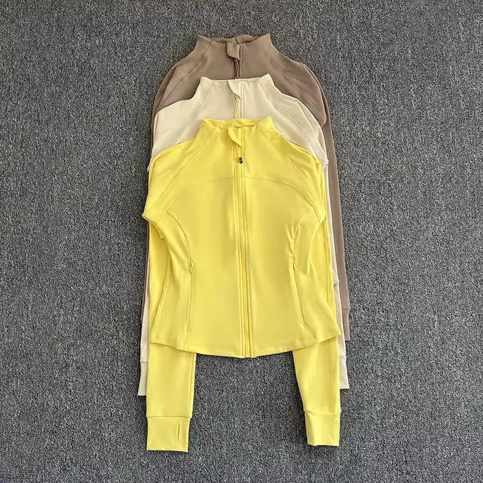 Veste de sport haut de gamme pour femmes, pour course à pied, fitness, exercice, avec col montant, m
