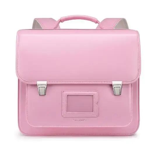 Sac à Dos d'École Primaire Japonais en PU Orth4WD SR pour Enfant, Cartable pour Fille et Garçon de l