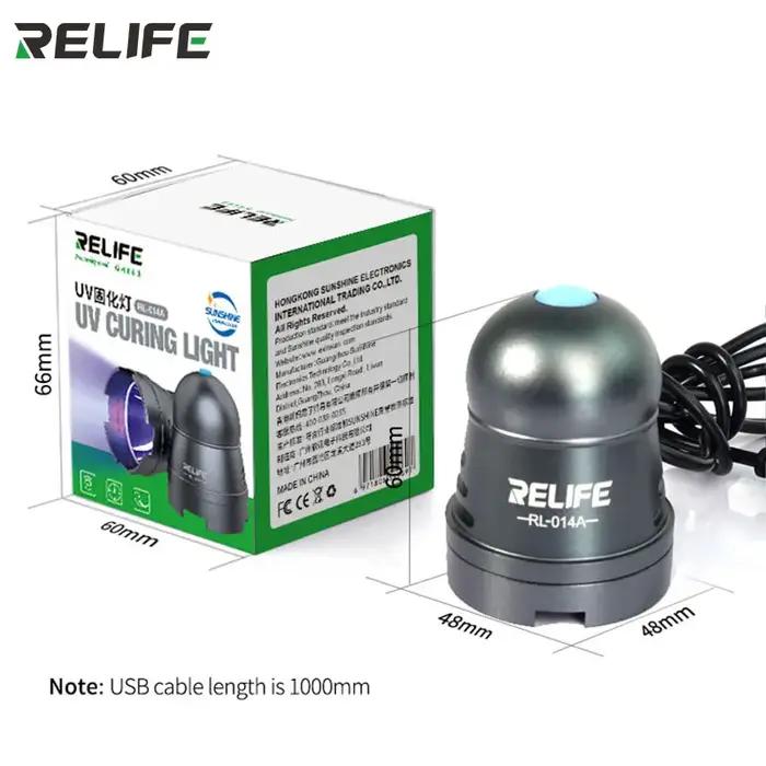 RELIFE RL-014A lampe à polymérisation UV intelligente huile verte lumière à polymérisation rapide po